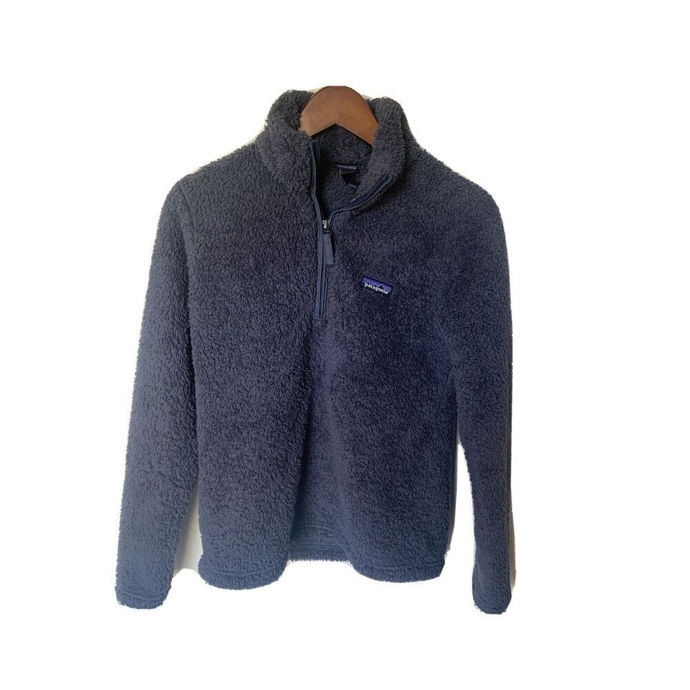 Patagonia Worn Wear Los Gatos 1/4 Zip Fleece, Drifters, Lilac, Periwinkle Small